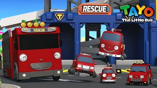 Tayo Red Rescue Team Finger Family | New Rescue Truck l Safety Song for Kids l Tayo the Little Bus