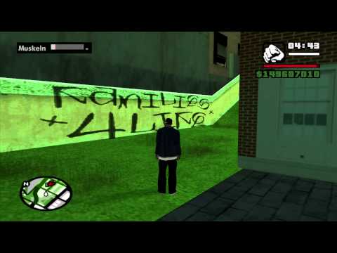 GTA San Andreas Myth: Ghost Graffiti