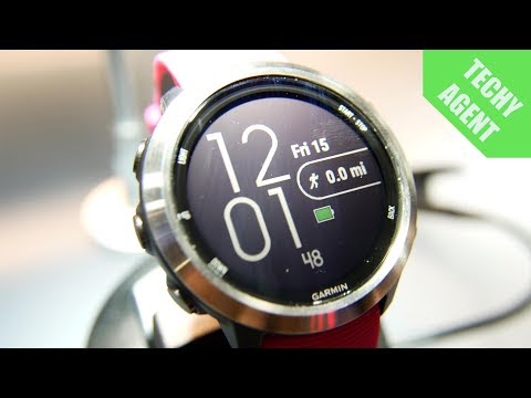 Garmin Forerunner 645 Music - Hands on at CES 2018 - YouTube
