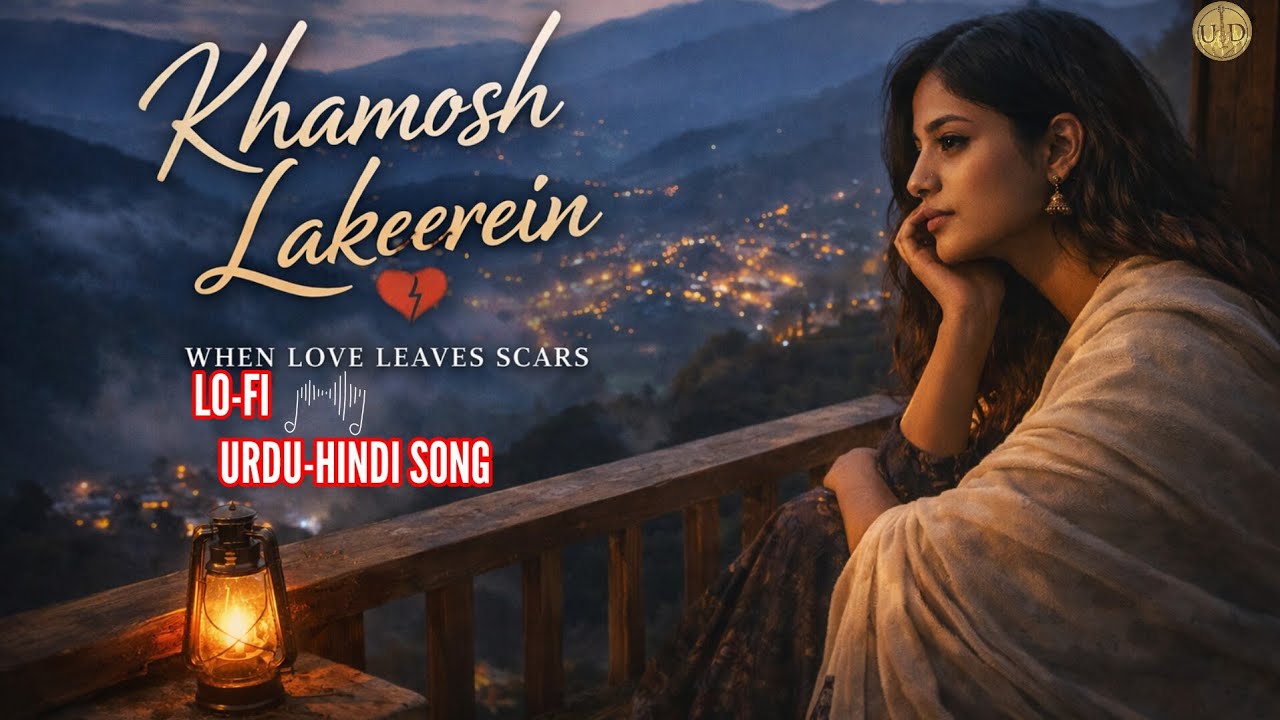 Khamosh Lakeerein | Official Music Video | Lo-Fi Urdu-Hindi song