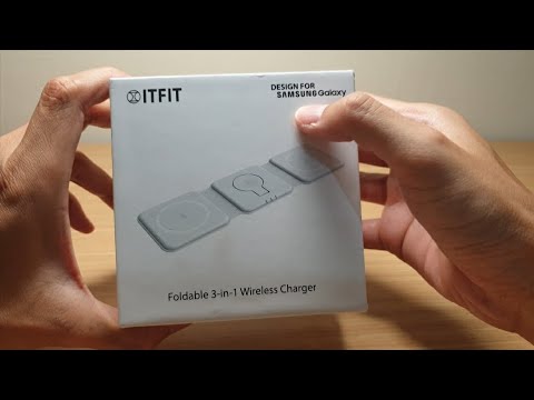 ITFIT 摺疊三合一無線充電板 | UNBOX SAMSUNG WIRELESS CHARGE
