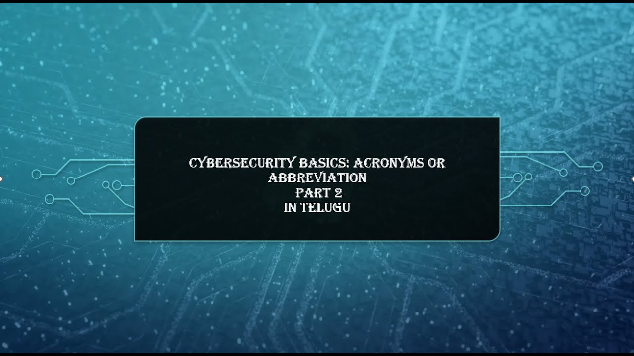 Cybersecurity Basics: Protect Yourself Online! - YouTube