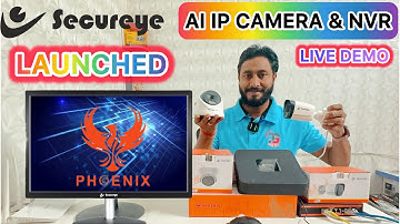Secureye PHOENIX IP Cameras INSTALLATION |4K Security camera |AI Features IP camera |Best IP Camera