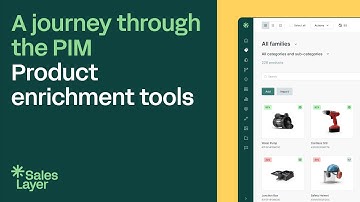 A journey through the PIM - Product enrichment tools