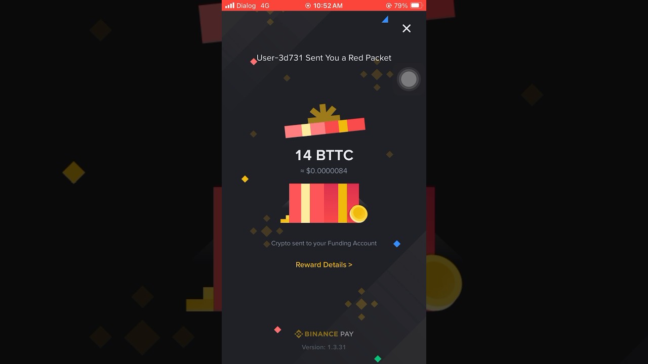 Binance BTTC Red Packet Codes 