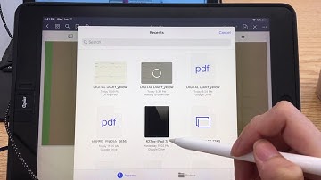 How to Import planner from dropbox (Goodnotes)