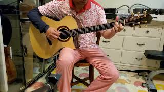 One Minute High-end Luthier Guitar Demo #22: Keystone SJ - Sort of Blue (my impromptu)