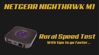 Netgear Nighthawk M1 - Rural Internet Solution?