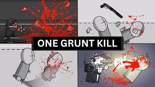 [MADNESS COMBAT] One Grunt Kill (results)