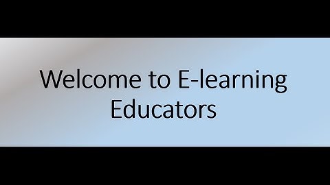 Using Twitter in Education and Instructional Design