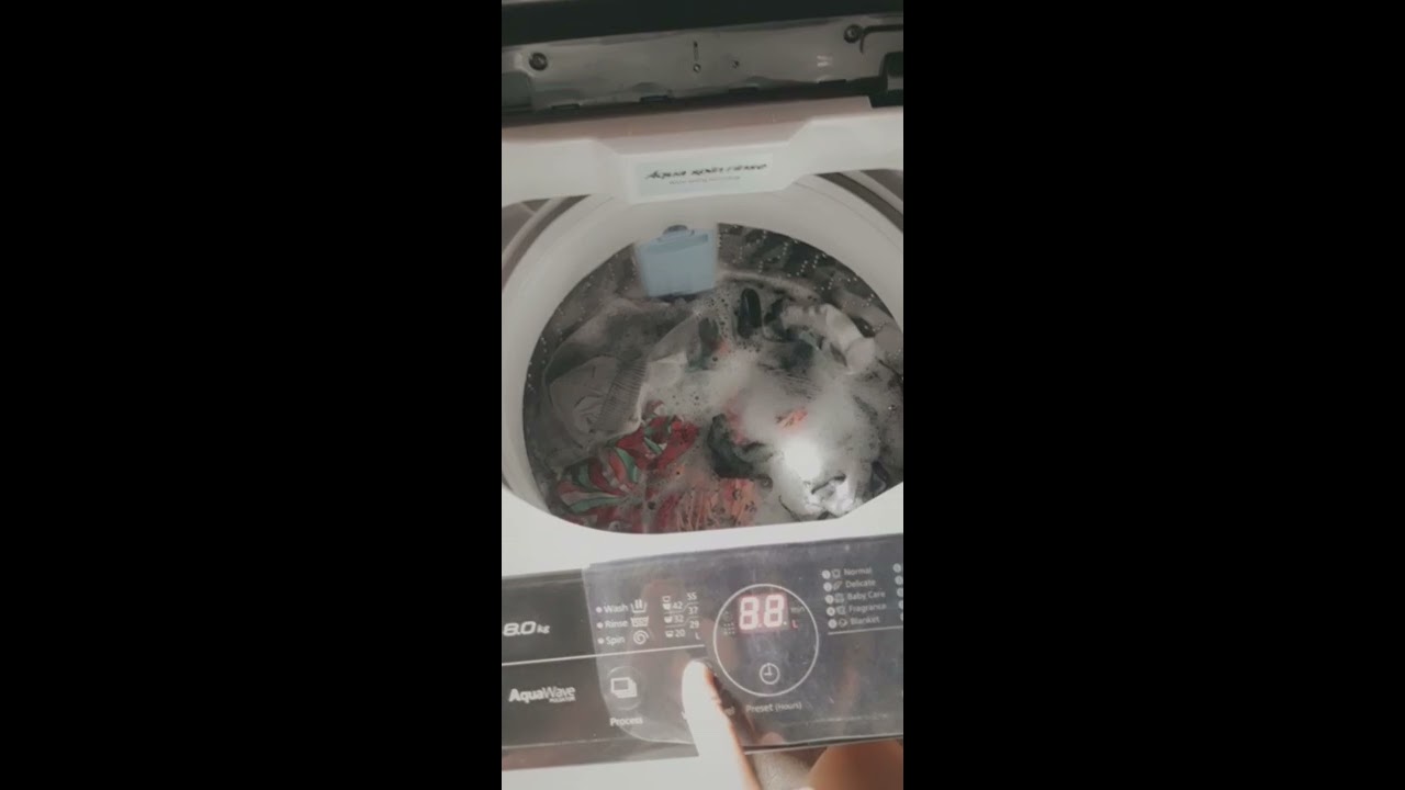 PANASONIC Fully Automatic Washing Machine 8kg NA F80S7