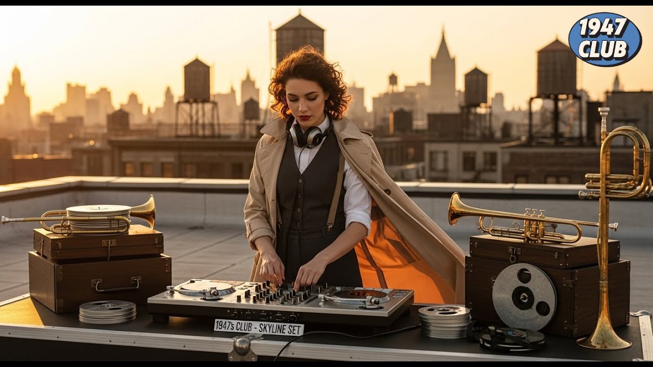 “When Swing Meets the Skyline – Latin Jazz Grooves with 1940s Soul 🌇🎶”