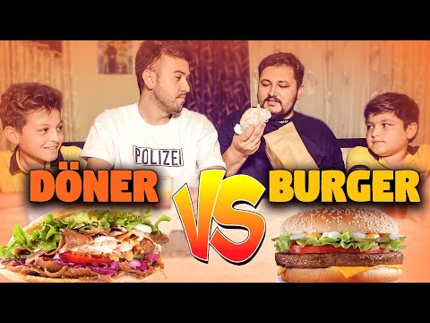 DÖNƏR VS BURGER YEMEK KAPİŞMASİ