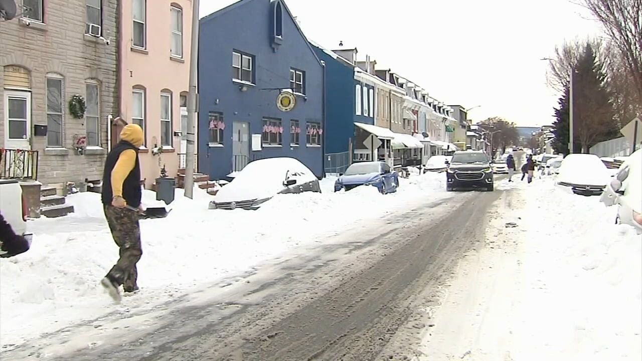 Snow removal efforts underway in Reading as residents dig out after ...