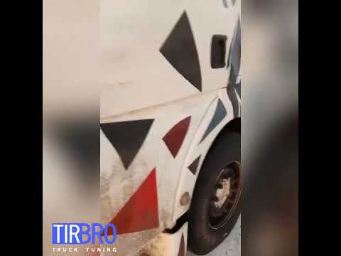 Наклейка на грузовик
