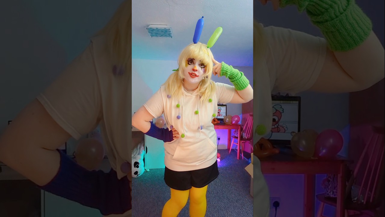 LOOEY IS WEIRD AL YANKOVIC IMO #dandysworld #cosplay #looey #clown #roblox #fyp