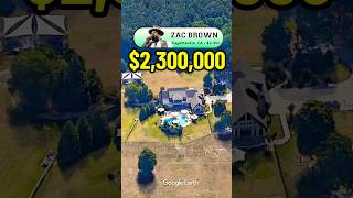 Zac Brown Homes Fayetteville GA $2.3 Million #zacbrown #homes #celebrityhometour