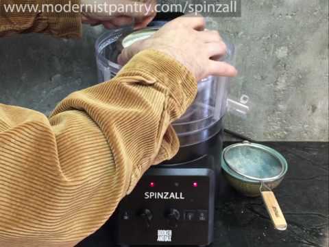Making Labneh (Yogurt Cheese) in the Spinzall