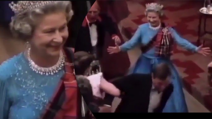 Accra, 1961 - Queen Elizabeth II dances with Kwame Nkrumah