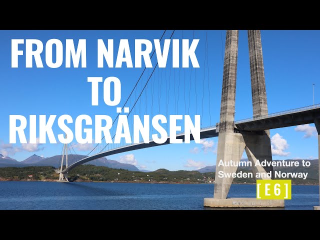 From Narvik to Riksgränsen (Sweden) - Motorcycle Adventure in Norway and Swedish Lapland [E6]