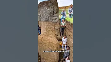 These Statues Have Hidden Bodies 🗿😱 (Moai)