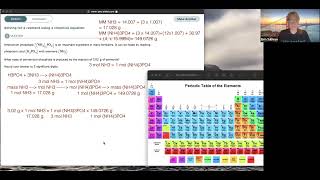 Solving for a Reactant Using a Chemical Equation