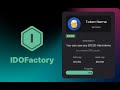 Introduction to the IDOFactory launchpad solution. How to create a token locker with it?