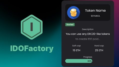 Introduction to the IDOFactory launchpad solution. How to create a token locker with it?