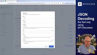 How to decode any JSON data with Datacake IoT Platform and build nice Dashboard for free. Profile