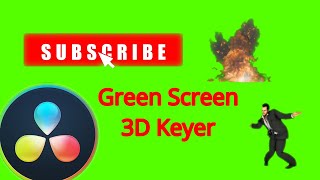 GREEN SCREEN 3D Keyer in Davinci Resolve 17 -- New Feature