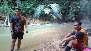 Pagi Loading Kayu // Petang Turun Sungai Menyelam & Menyuluh Kodok.