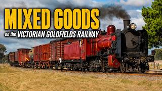 Mixed Trains & The Colonial Express – Victorian Goldfields Railway | K190 Steam Special