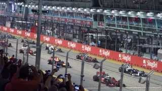 F1 Singapore Gp 2012 Start