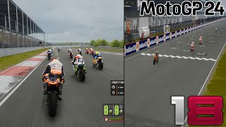 MotoGP 24 | CARRIERA stagione 2 | MOTO 2 I.A adattiva | INDIA Buddh che rimontone | EP 18
