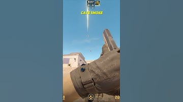 Simple Cave Smoke From Spawn Anubis CS2 #shorts #cs2