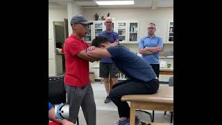 Upper Thoracic Extension Mobilization  Comfortable and Effective Technique