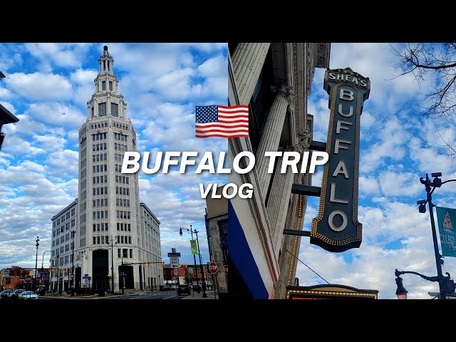 ROAD TRIP à Buffalo aux ETATS-UNIS 🇺🇸 🚘!