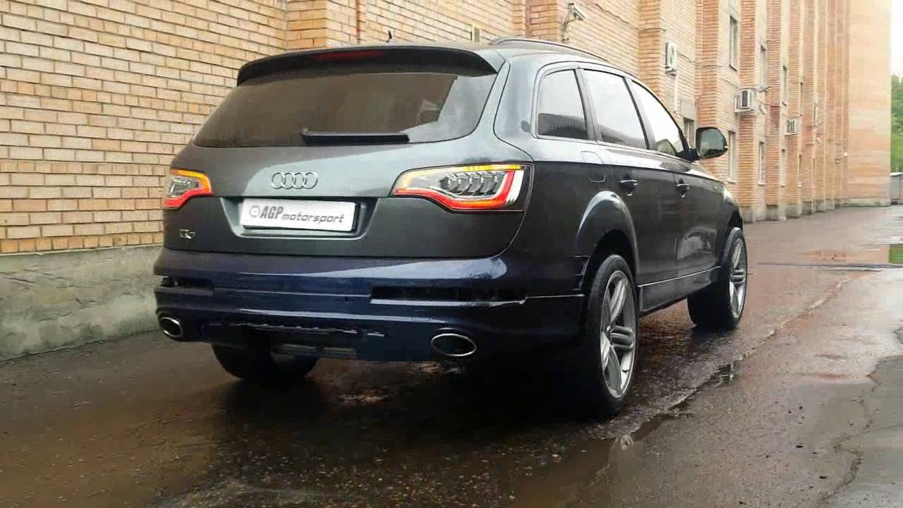 Снятие фар ауди q7
