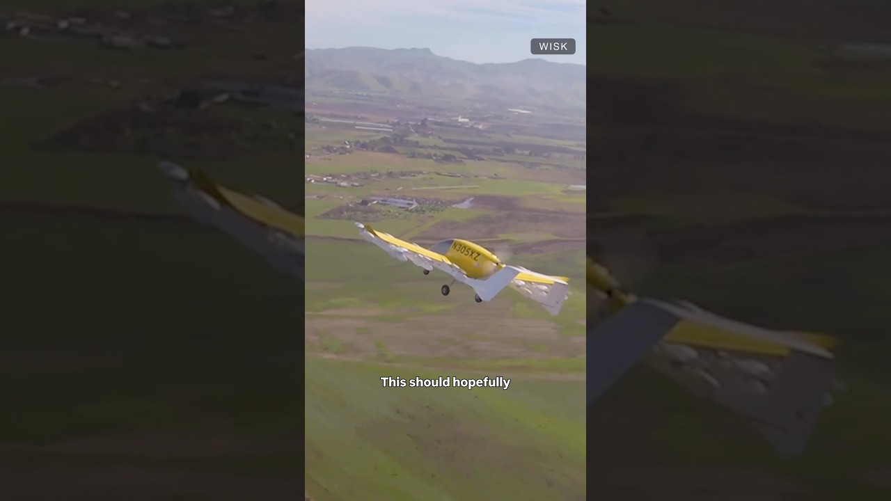 This Air Taxi Can Fly Without a Pilot: An Exclusive Look Inside Wisk's Newest Aircraft