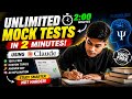 Unlimited Mock Tests in 2 Minutes | Claude AI