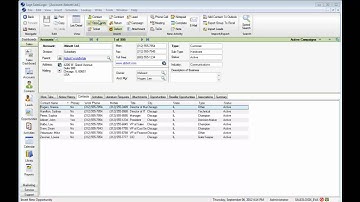 SalesLogix Version 8 LAN Toolbar Ribbon Demonstration