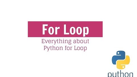Python For Loops - Python Tutorial for Absolute Beginners