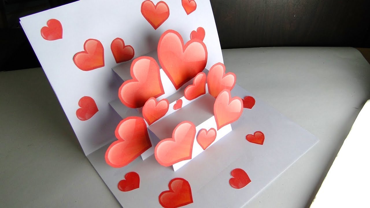 The Best Easy 3D Homemade Valentine Card Ideas