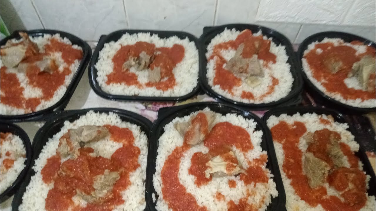 وجبات اطعام للأسر المتعففه افطار صائم #رمضان ـ كريم 