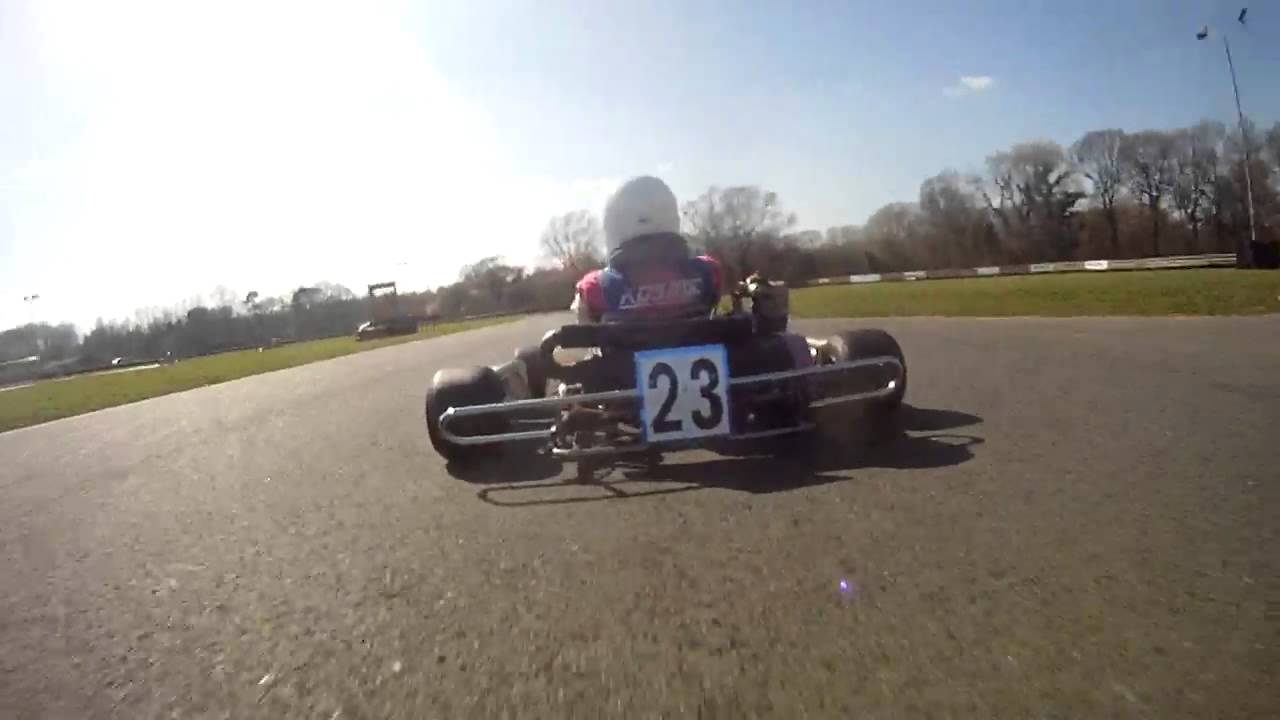 CONNOR MODRO ROTAX WHILTON MILL 4/13 HEAT 3 - YouTube