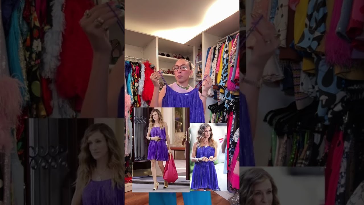Who Remembers This Dress Shorts Satc Carriebradshaw Unboxing Styling Maximalistfashion