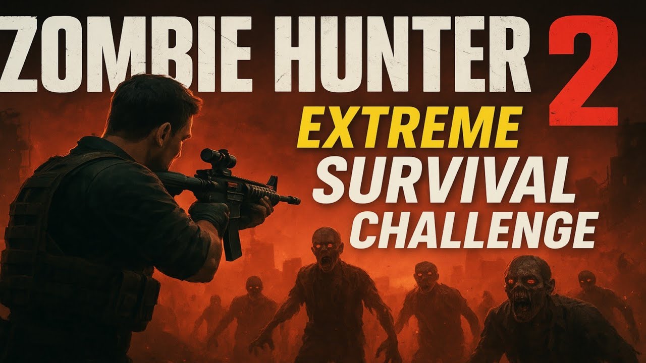 Zombie Hunter 2 ⚔️ Extreme Survival Challenge | Best Zombie Shooting Game 2025