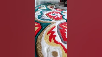 Finishing Process of Making Elora Rug #shorts #rugs #handmade