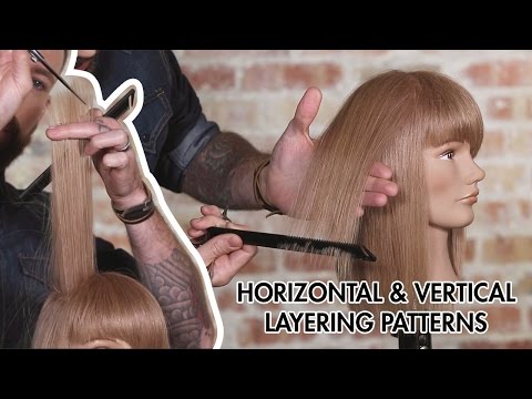 The Difference Between Horizontal and Vertical Layering for Haircuts