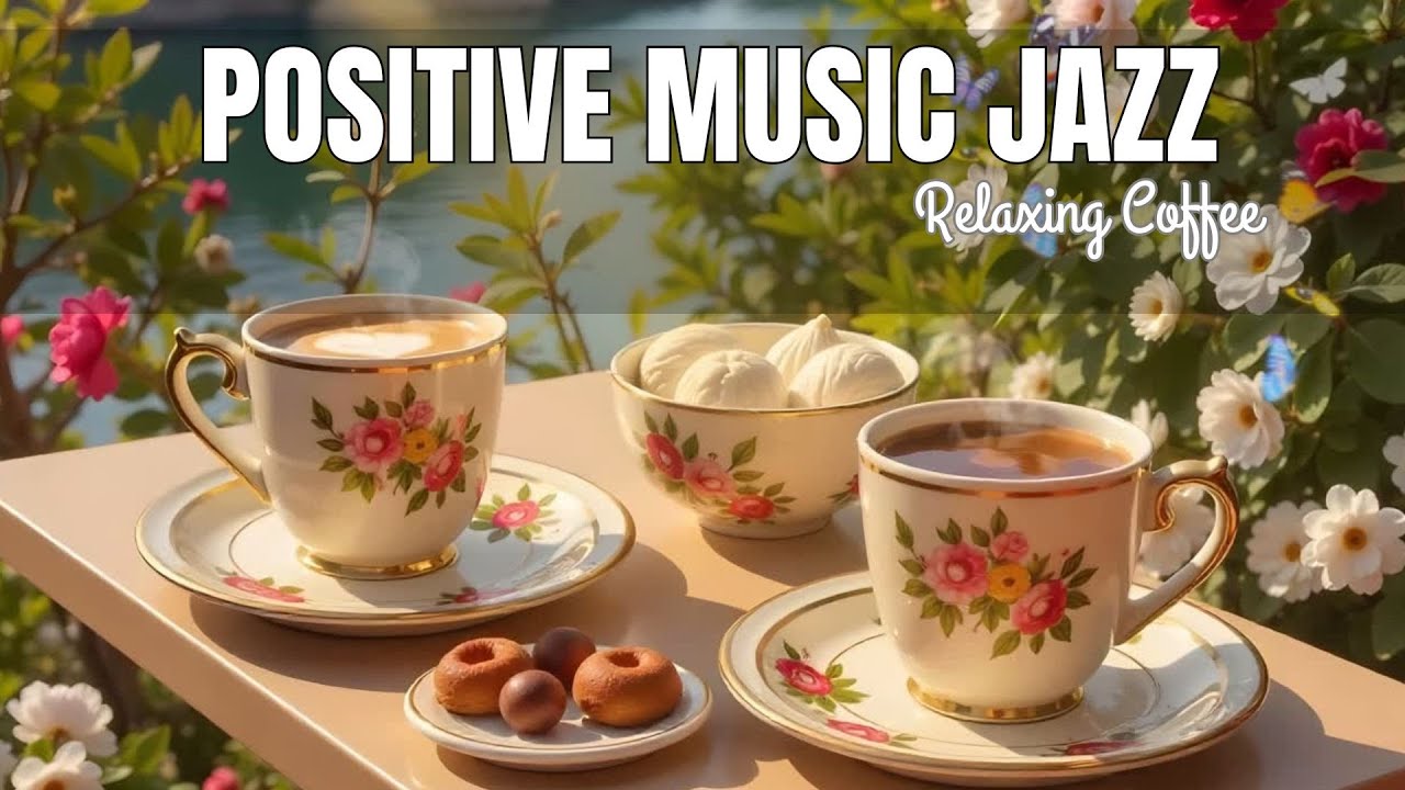 Positive Jazz❤ - Relaxing Sweet Piano Jazz Music & March Bossa Nova for study, work, focus